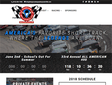 Tablet Screenshot of fairgroundsspeedwaynashville.com